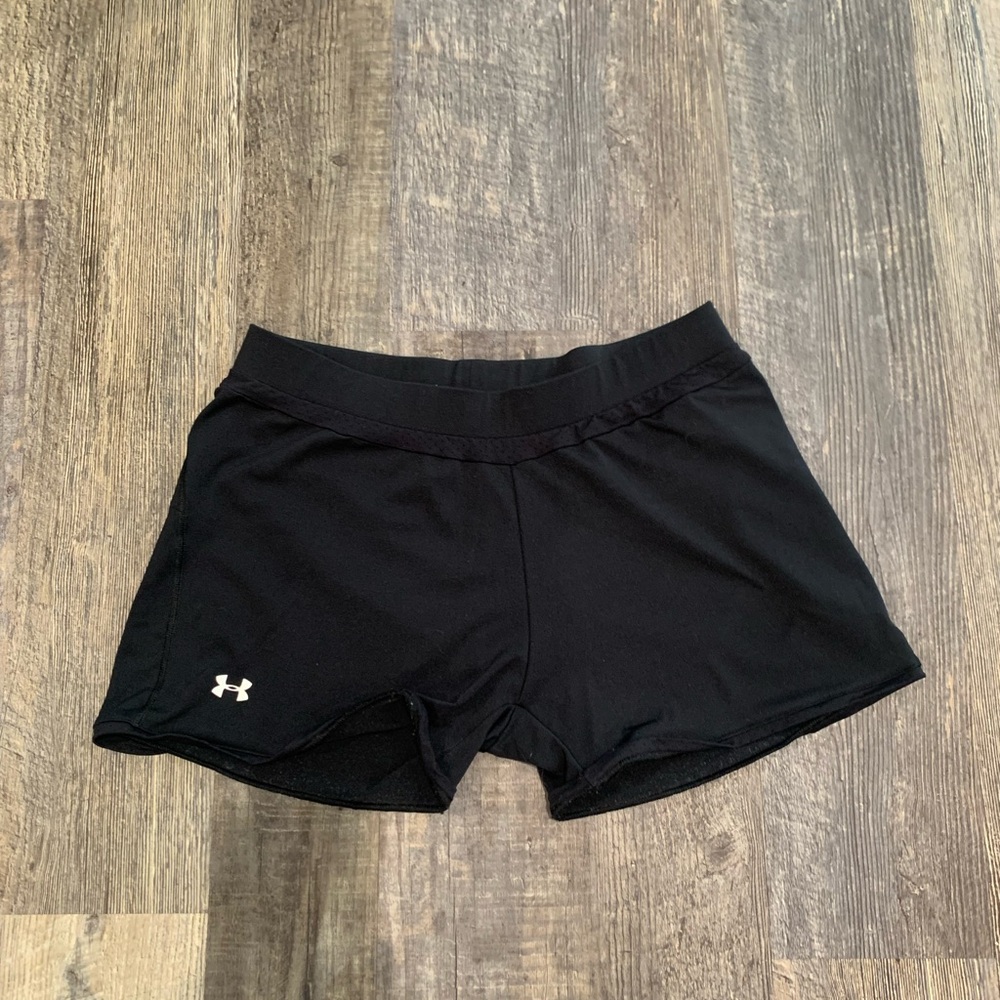 Under Armour Women's Athletic Black Spandex Shorts